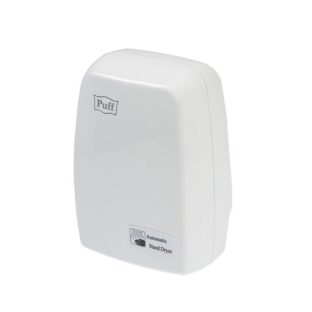 Hand dryer PUFF-120, 1.2 kW, 182x120x267 mm, white