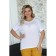 Female jumper, size 54, white color