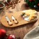 Set for serving the cheese "Happy New Year", 18 x 36 cm