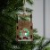Christmas tree toy "Sani with a snowman", from batteries, a glow of RGB