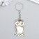 Trick Metal "Owl on a twig with a bright belly" mix 4.5x2.7 cm
