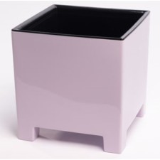 Plastic pot Live-In-Green with the Nard tab, d = 14 cm, 2.1 l, lilac color
