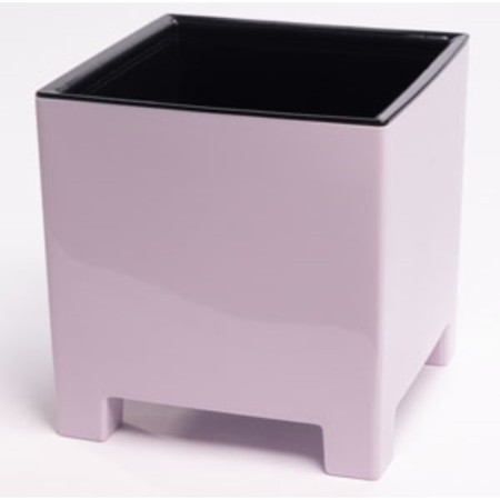 Plastic pot Live-In-Green with the Nard tab, d = 14 cm, 2.1 l, lilac color