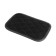 A rug for a armrest 28 × 20 cm, rhombus, black