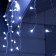 Garland "fringe" 3 × 0.6 m, IP44, UMS, white thread, 160 smd-led, white glow, 220 V