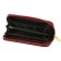 Loricata Rouge lightning purse, red color