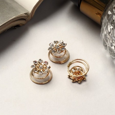 Stirle spring "Vasilek" d-1.5 cm, gold-1