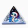 Calendar 2025 Triangular desktop on the spring "Miracles and Magic", 7.4x8.5 cm