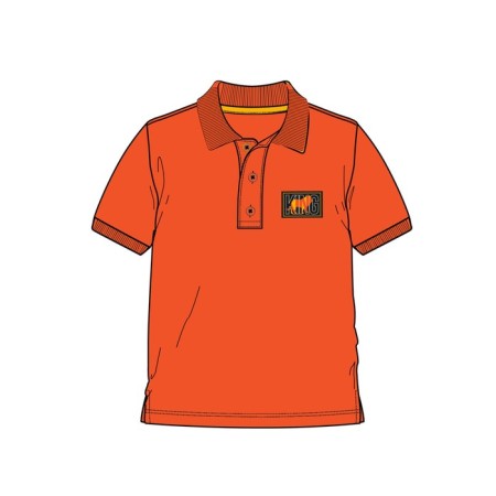 Polo for the boy PlayToday Safari, height 98 cm, Terracotta color-6