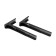 Doffler MW12S bracket, for a microwave oven, adjustable, up to 40 kg, 285-415 mm, graphite