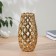 VAZA Ceramics Table "Basil" circles, 24.5x10 cm, gold