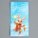 A package without pens “Happy New Year!”, Fox and bunny, 10 x 19.5 x 7 cm, New Year