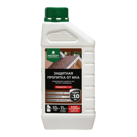 Protective impregnation from moss, concentrate 1:10, 1 liter