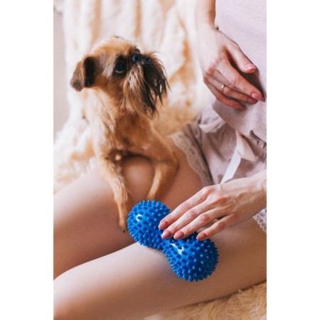 Universal massage, 14 × 6 cm, blue color-8