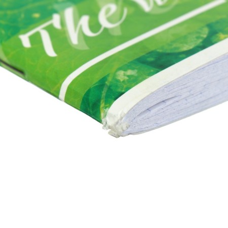 A notebook of 96 sheets in Calligrata Macro, covered cardboard, offset block, mix-3
