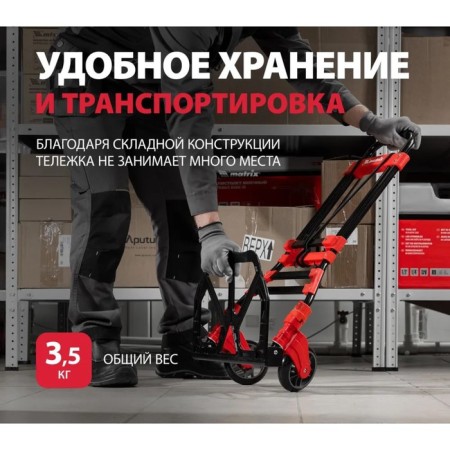 Carries, carrying capacity 80 kg, 38.8x27x99 cm-1