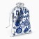 Boach Gift brocade "New Year's toys", silver, 16 x 24 cm, new year