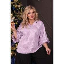 Women's tunic, size 52, lilac color