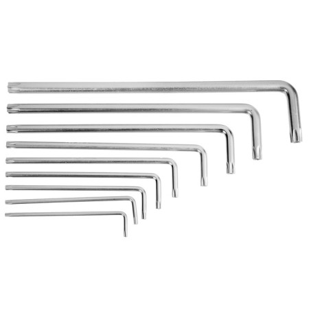 A set of tundra keys, Torx Tamper, Extradlin, CRV, TT10 - TT50, 9 pcs.-2