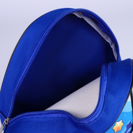 Baby backpack for a boy over the shoulder "Shark", 23x20.5 cm-3