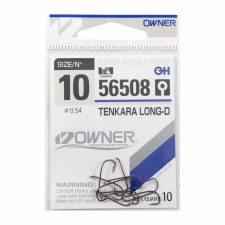 Крючок OWNER Tenkara Long-D №10, 10шт.