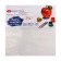 Canvas-magnet set 5 pieces, 3 mm, 10 x 10 cm, 280 g/m², square, bag with euro suspension