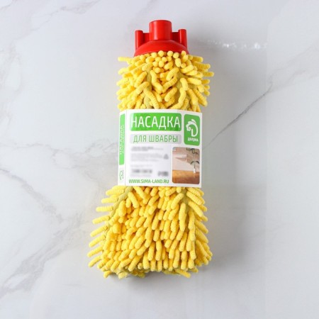 Nozzle for a mop, microfiber Books Dolyana, 150 gr, color mix-6