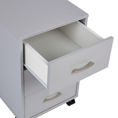 Tumbling with boxes on wheels Polini Kids Mirum, gray color, 40x55 cm-2