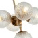 Suspension Felis 5xe27 40W, size 36x36x50-150 cm, bronze color