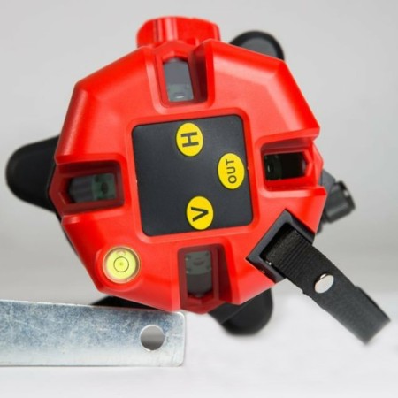 Laser Laser Crown CT44024 BMC, 5 green rays, 30 m, 525 nm, ± 1 mm/m, 5/8 "-2