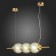Suspension lamp ST LUCE. SL1155.313.03. Marena. 3x40 watts, E14, 83x16.5 cm, brass color