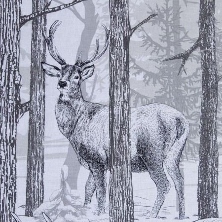 New Year. Bed linen "Ethel" Forest Tale, Euro, 200 × 217 cm, 240 × 220 cm, 70 × 70 cm, 2 pcs-4