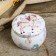 Casket Metal Circle "Unicorn with Wings" Convex pattern 5x7.5x7.5 cm