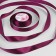 Satin tape, 20 mm × 23 ± 1 m, eggplant color No. 252