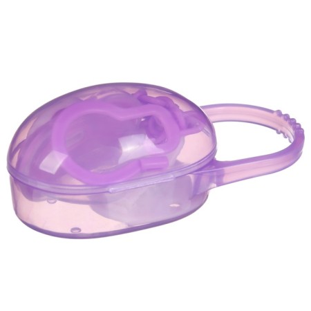 A dummy with a holder, orthodontic, from 0 months, in a container, species mix-6