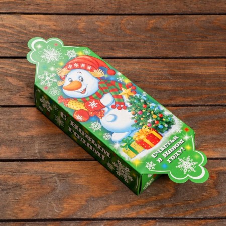 Gift box "Snowman with candy" 22 x 11.2 x 5.5 cm-1