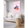 Decorative panel with photo printing "Lovers", vertical, size 100x150 cm