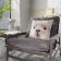 Decorative Ethel Pillow "Lama" 40x40 cm, Gabardin, 100% p/e