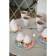 Disposable paper plate Girl or Boy, set 6 pcs, 18 cm