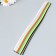Quilling paper (twisting) 10 colors, 80g, 250l, 5mm x 300mm
