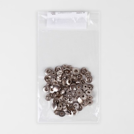 Installation button, alpha (S-shaped), d = 10 mm, nickel color-3