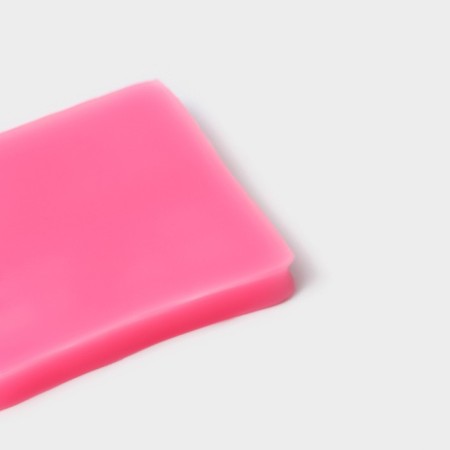 Mold "Chocolate Tiles", silicone, 6.9 × 6 cm, pink color-3