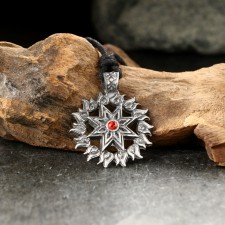 Alatyr-star amulet-cranes No. 1, tin