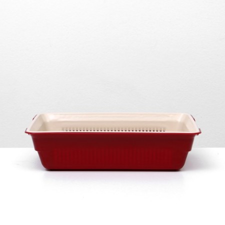 Deep toilet with a mesh of 36 x 25 x 9 cm, beige-1