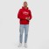 Hoody and President Sports Russian, size S, red color