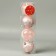 Set of balls plastic D-5.5 cm, 4 pcs "Winter Fairy Tale" Pink