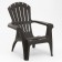 MIAMI chair, dark chocolate, 88.8 x 73.5 x 74.5 cm