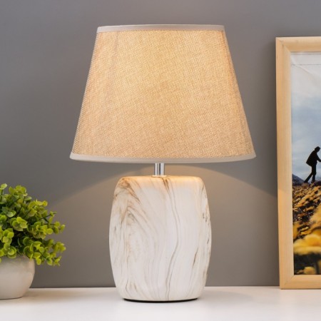 BRIK Table lamp E14 40W Beige 22.5x22.5x34 cm Risalux-1