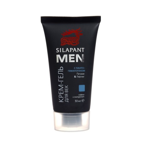 Complex for men Silapant Eye Gel 30 ml+shaving gel 75 ml+face cream 50 ml-3