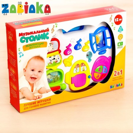 Children's table-suspension "House", light and sound effects, works from batteries-1